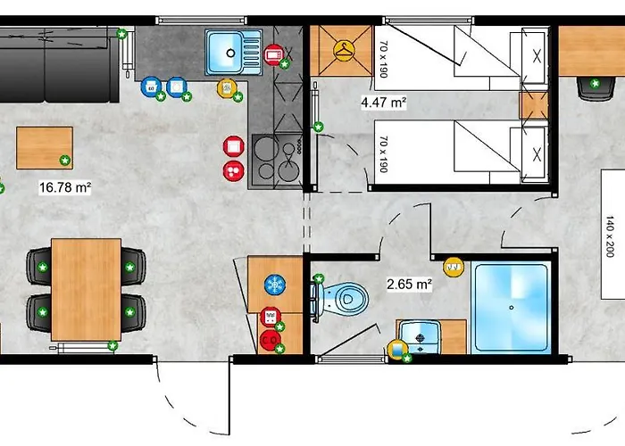 Chalet Stacaravan De Maravan Middelkerke